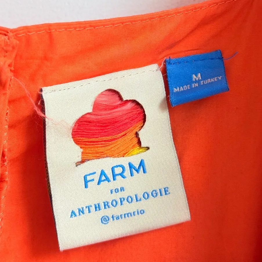 FARM Rio Tiered Colorblock Maxi‎ Dress Paris Summer Rainbow Sundress Blogger Fav - Image 8