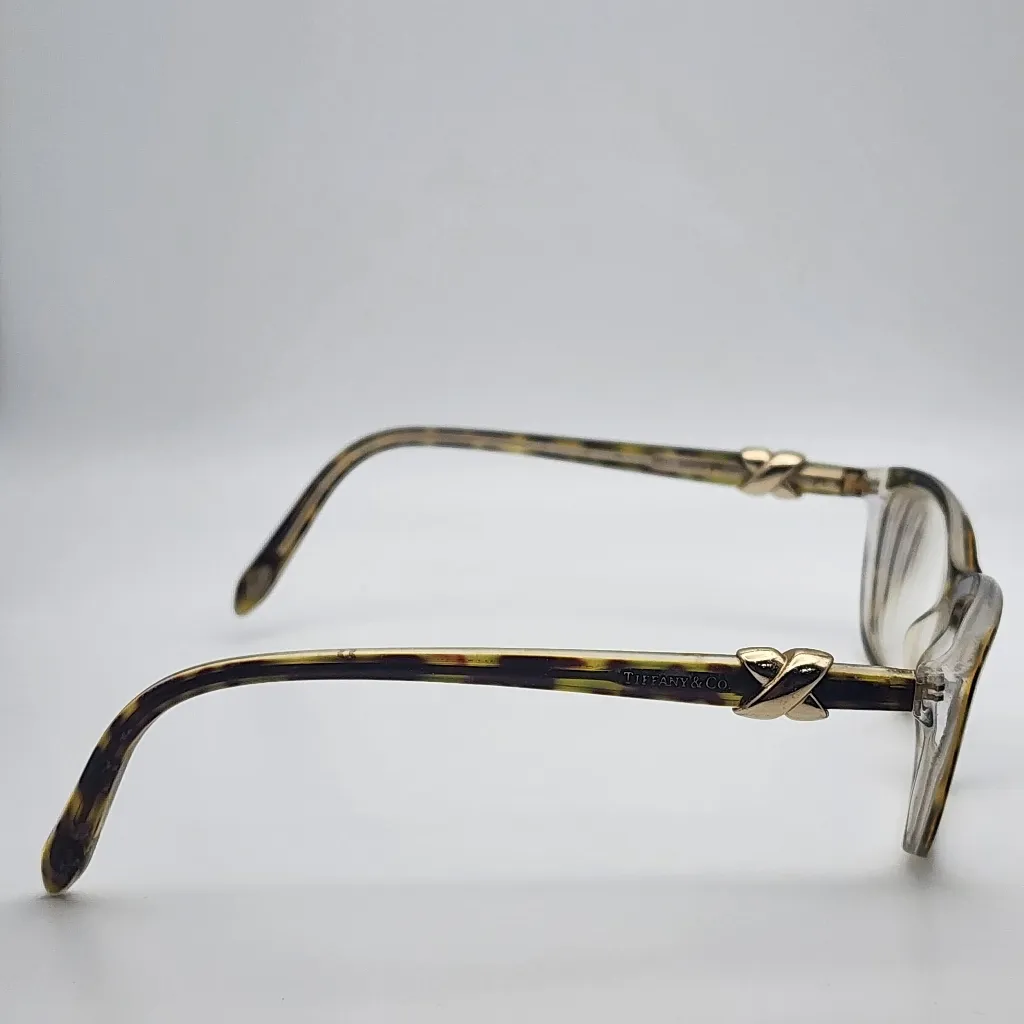 Tiffary & Co Prescription Glasses Frames, Case, & Cleaning Cloth - Image 5