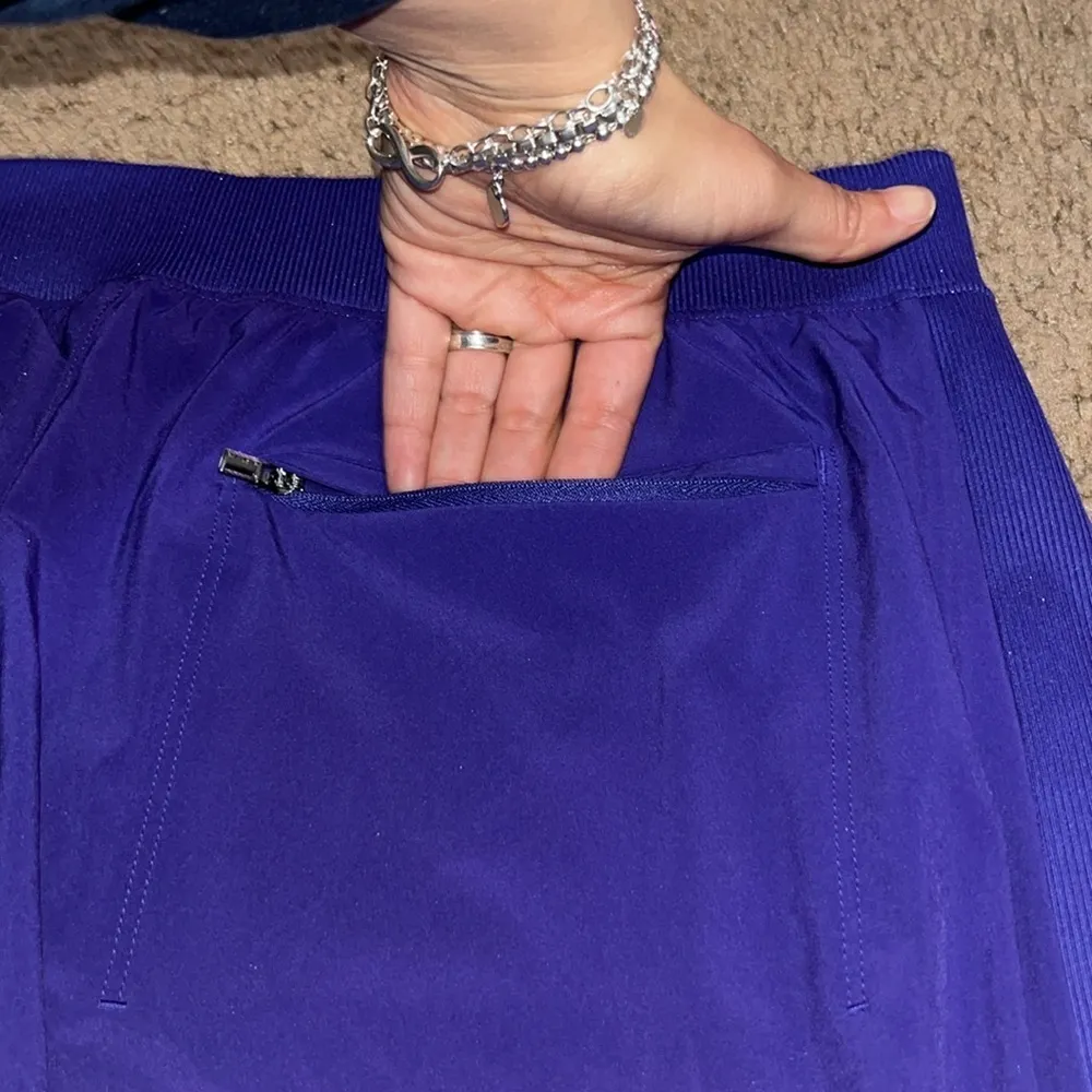 Athleta‎ Brooklyn Lined Pant Purple 12 - Image 7