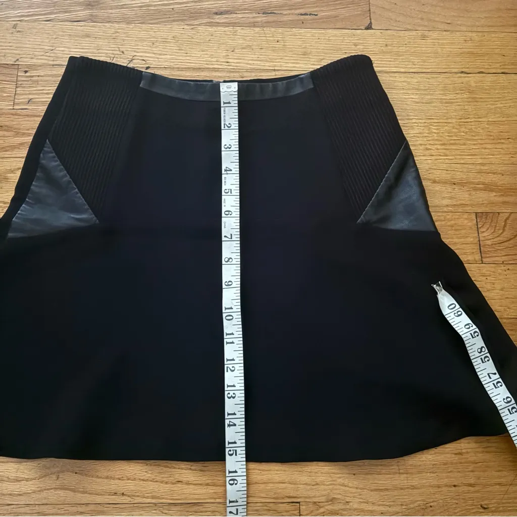 Sandro Paris Black Mini Skirt Size 4 - Image 3