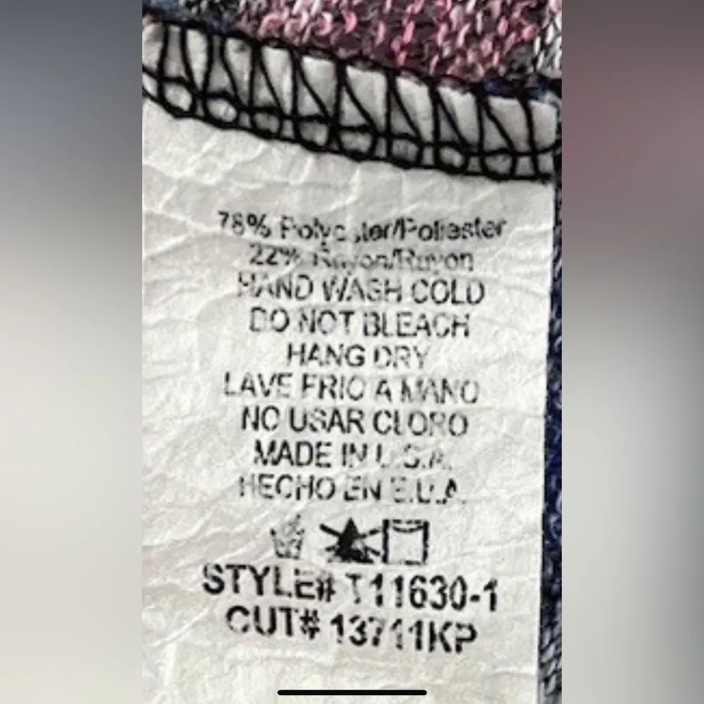 Flamingo Urban Multicolor Chevron Open Front Cardigan Sweater Wrap - Image 7