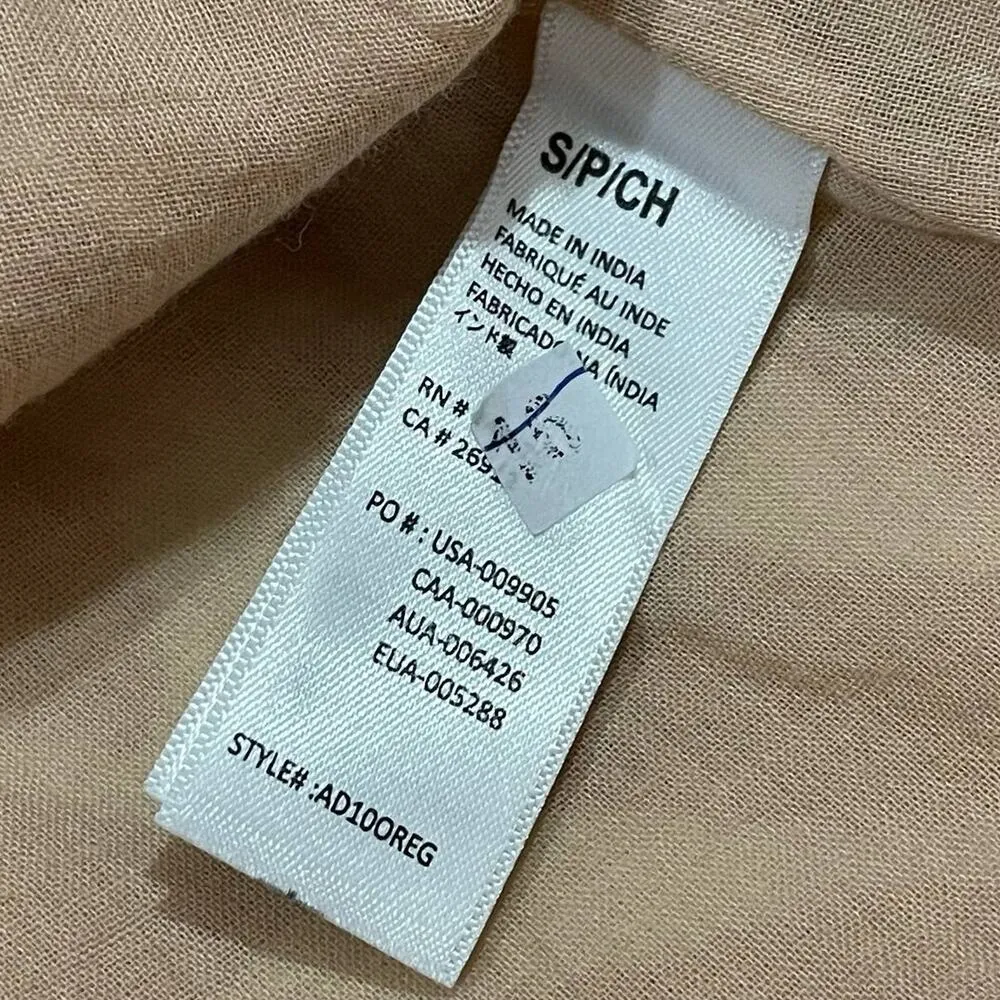 Amuse Society Regatta Woven Mini Wrap Dress - Coral Sands - Small - Image 14