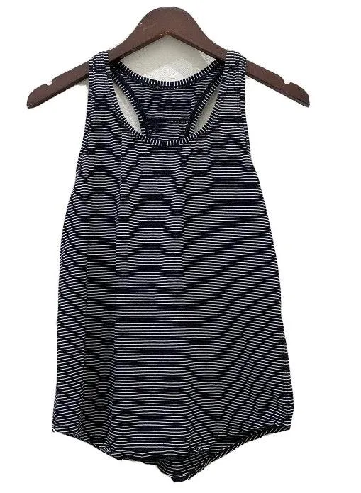Hyper Stripe B/W Pleated Love Tank - Image 7