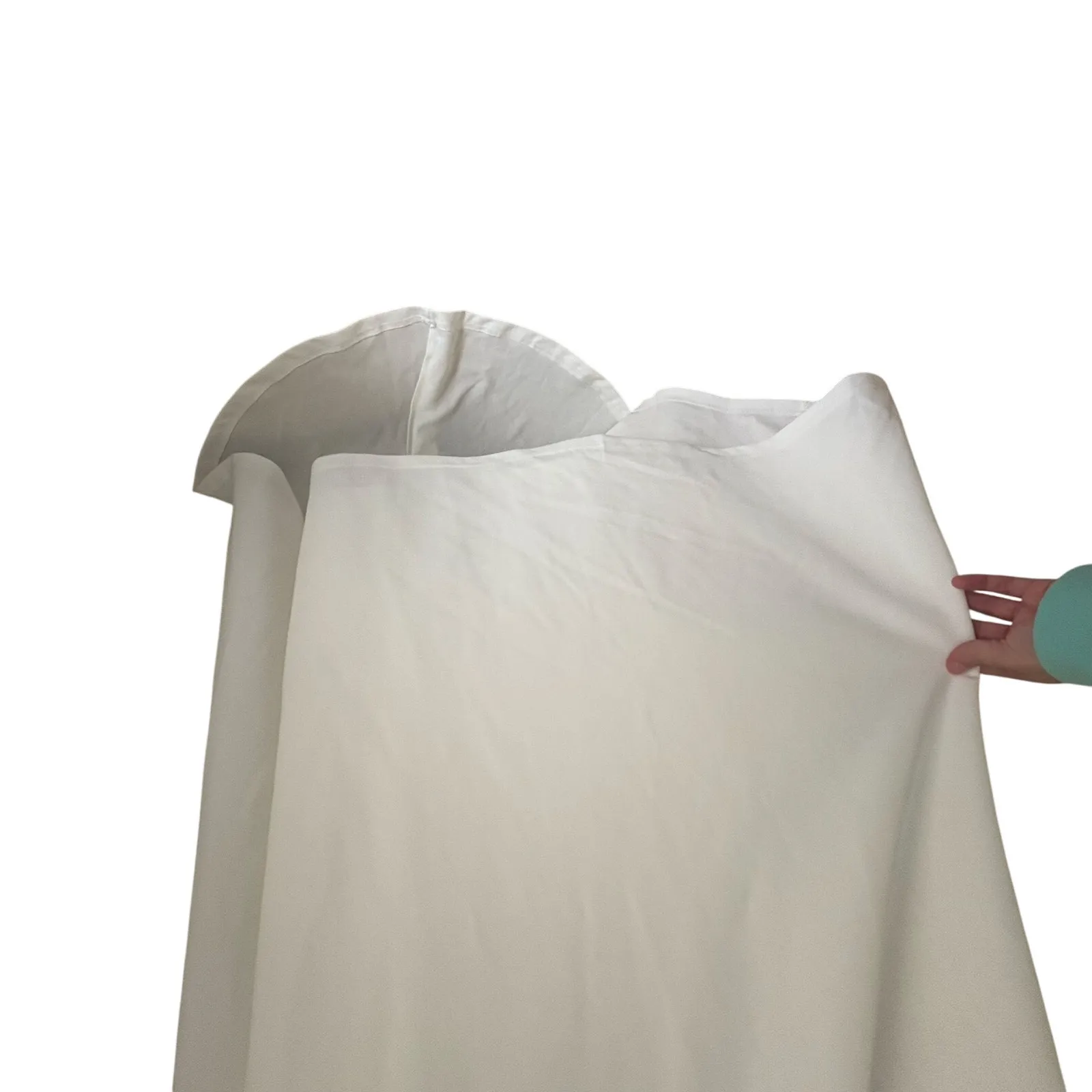 Lulu's Exceptional Romance Off Shoulder Mermaid Maxi Dress Wedding Bridal Small - Image 3