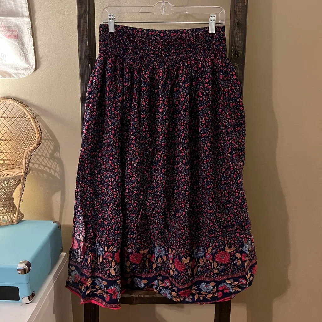 Natural Life Floral Maxi Skirt - Image 4