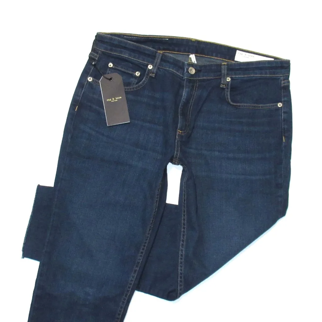 NWT rag & bone Dre in New Worn Low Rise Slim Boyfriend Stretch Jeans 31 - Image 3