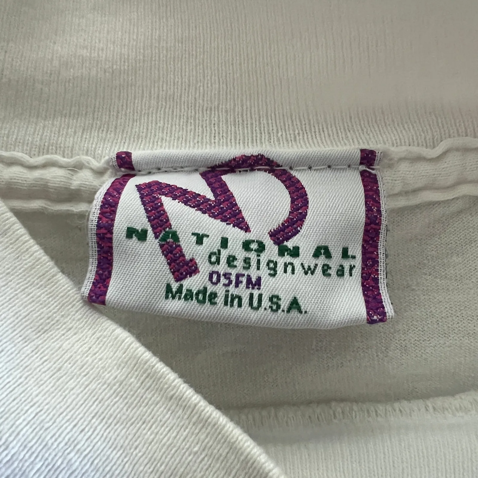 VTG 90s BLOOMIES Long Sleeve Cotton T - Image 5