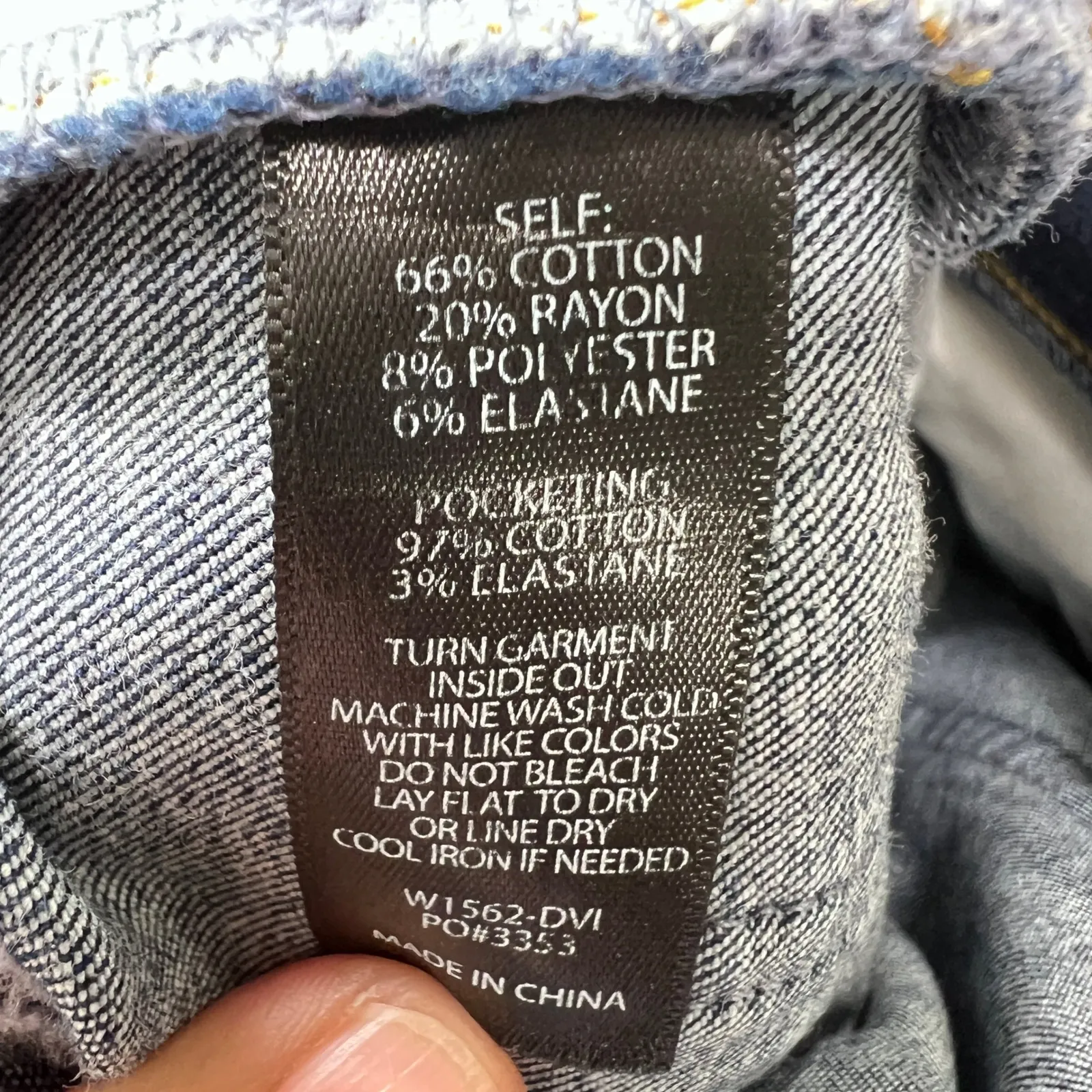 Betabrand Women's Dark Wash Denim Jeans Size S Straight Leg Casual Pants‎ - Image 4