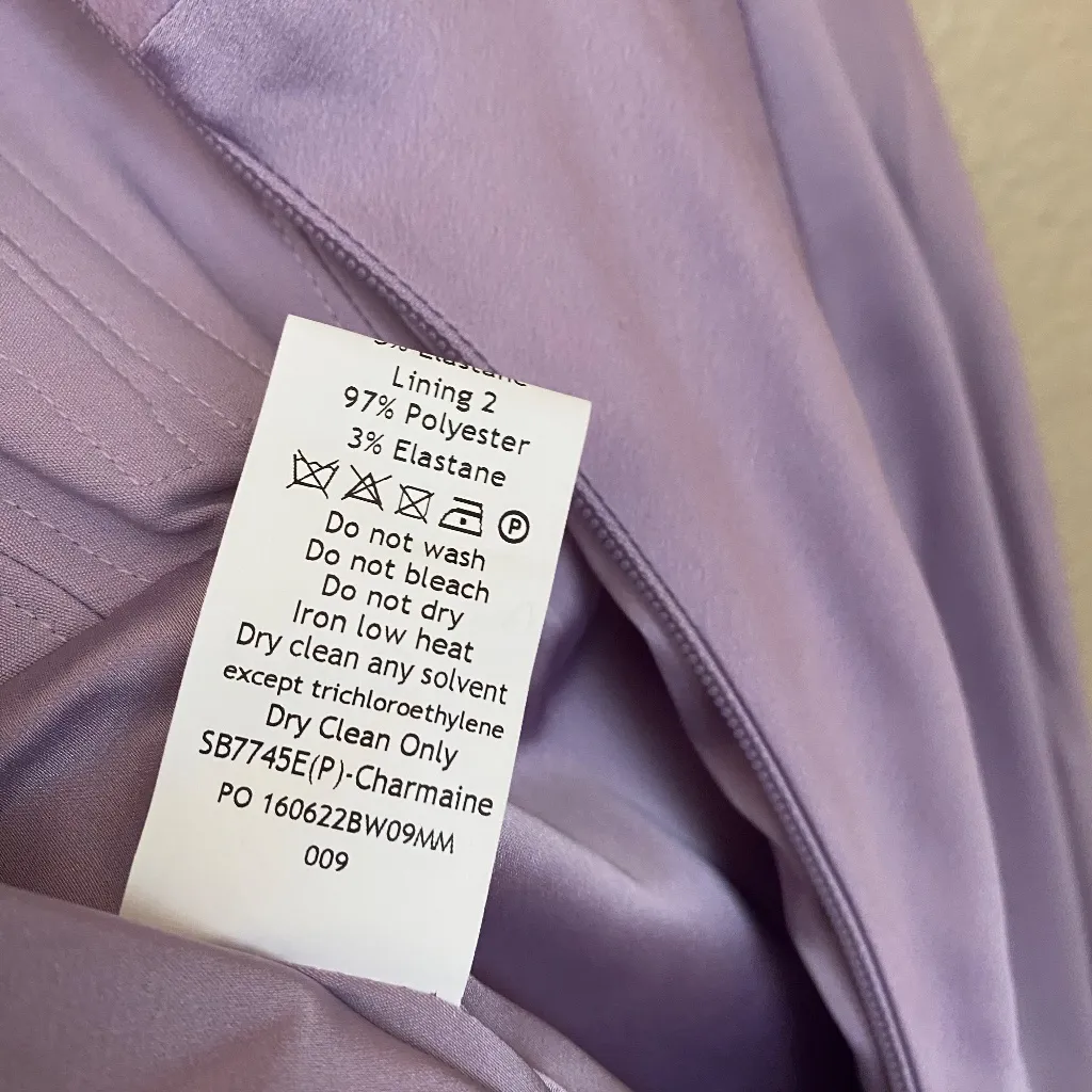 HOUSE OF CB 'Charmaine' Lavender purple Corset Maxi Dress /Size XL‎ NWOT - Image 14