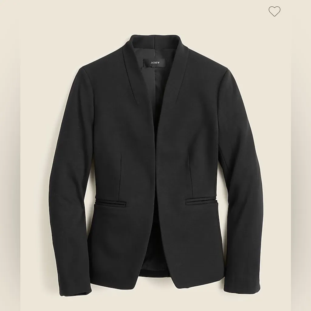 J. Crew Going-Out Blazer in Stretch Twill (1003) - Image 2