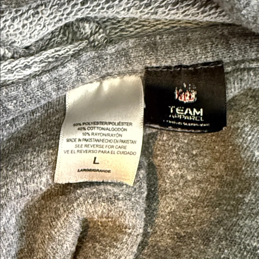 NFL Baltimore Ravens Football Team Size Large Gray Hoodie Unisex Sweatshirt - Image 6