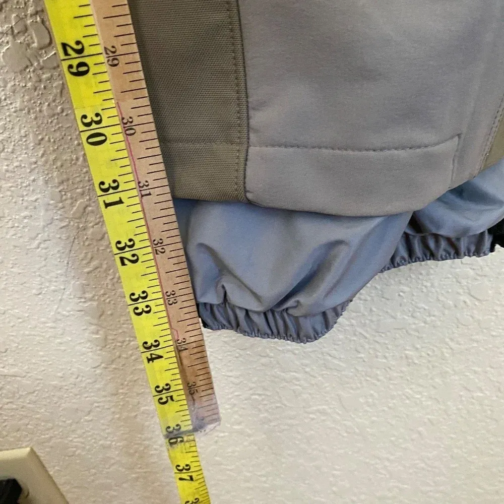 Patagonia Womens Ski hiking Pants Size 8 beige khaki green with‎ suspenders - Image 14