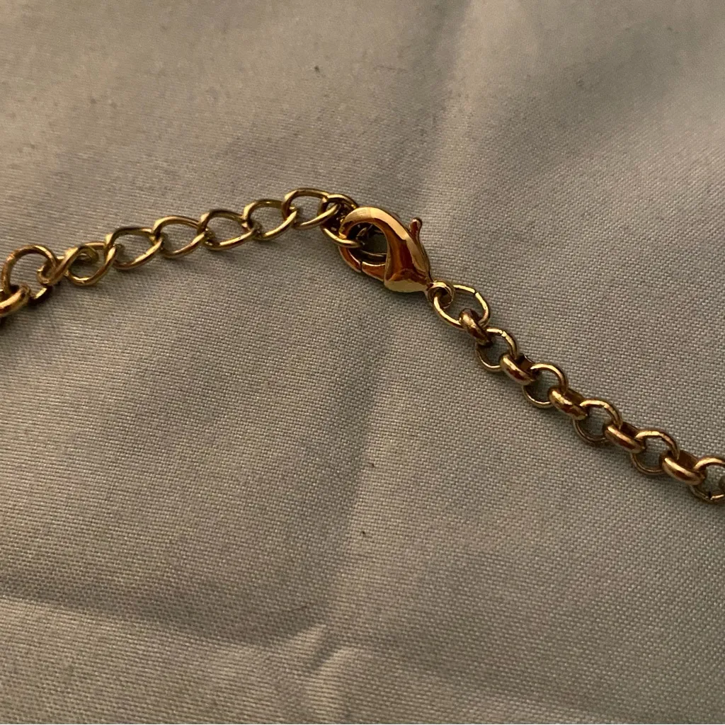 16” Multi 3 Strand Vintage Necklace Beaded Red Black Marbled .25” To .75” Beads - Image 2