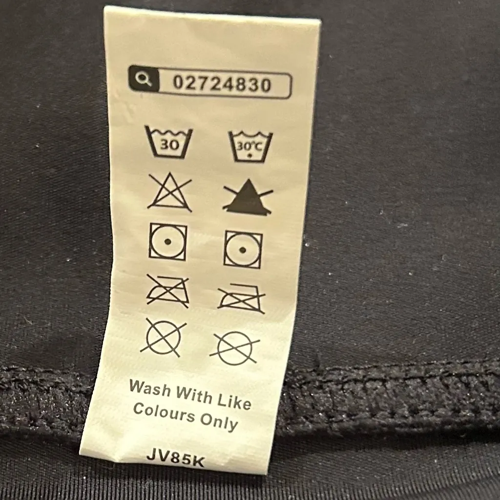 Halara  Black Pull On Stretch Flare Pants Size Medium - Image 9