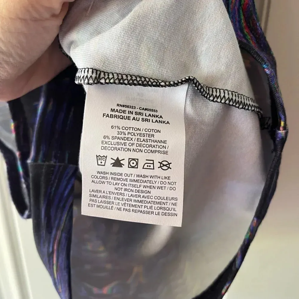 Nike Sportswear Swirl Print Tight Fitted Cropped Tank Top Womens Size XS - Image 7