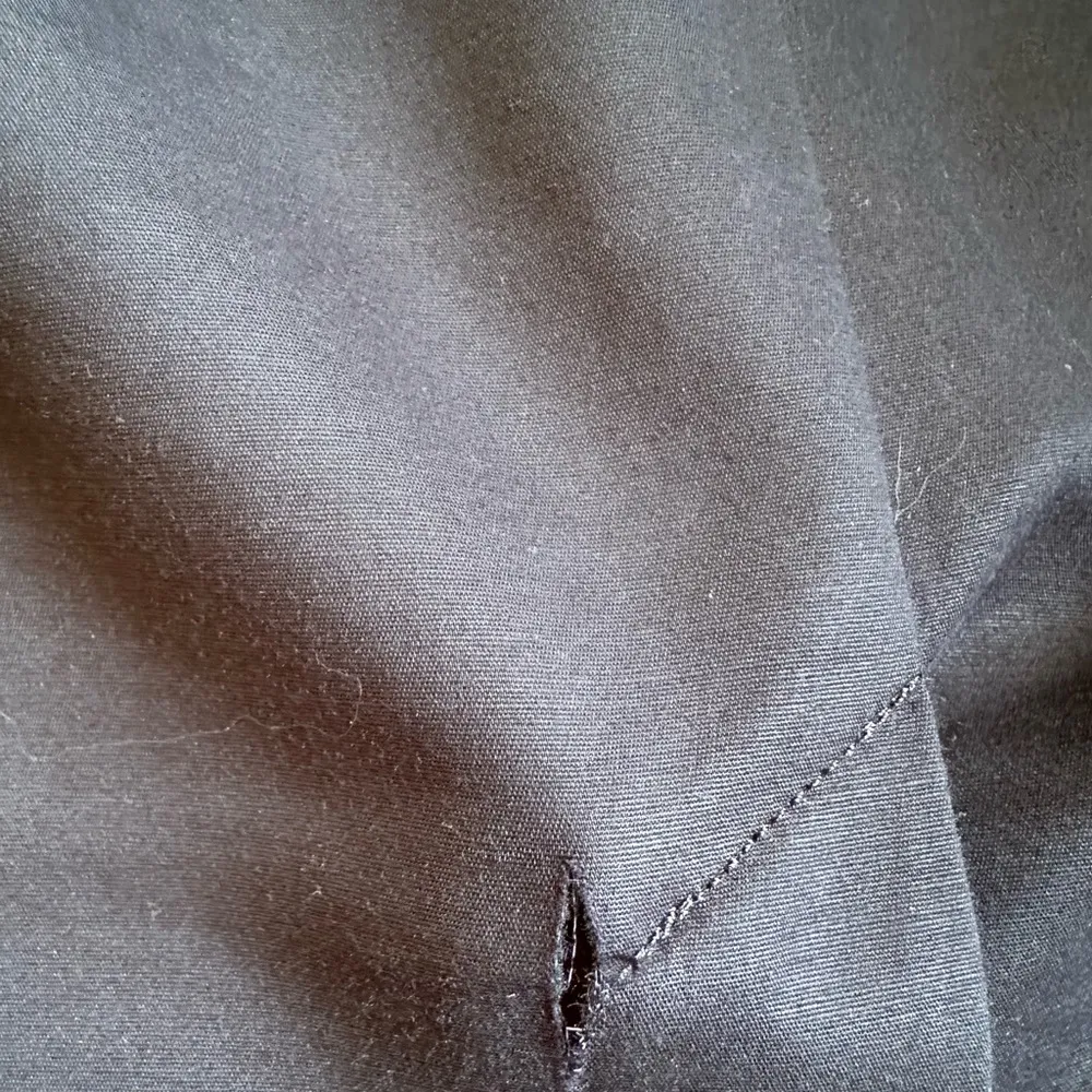 Pencil Sz 8 Blue Pink Paisley Print Knee Length Stretch Line… - Image 11