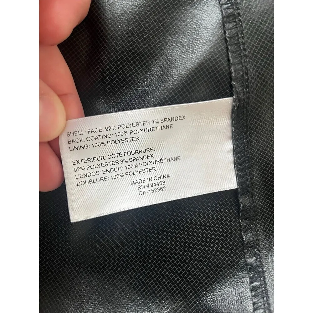 HFX Lightweight Softshell Running Outdoor Rain Jacket Dark Gray Size M Size M - Image 7