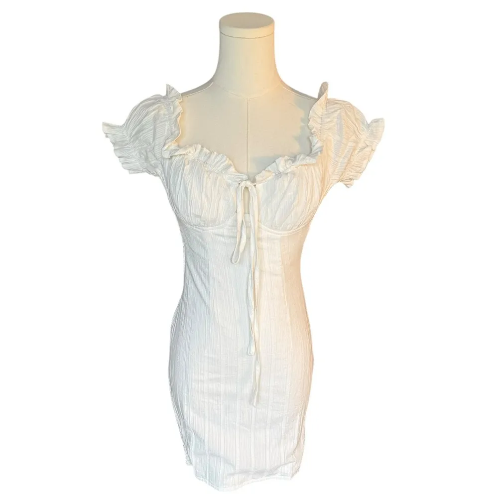 White Fox Boutique - NWT Force of Nature Mini Dress White Sz XS - Image 2