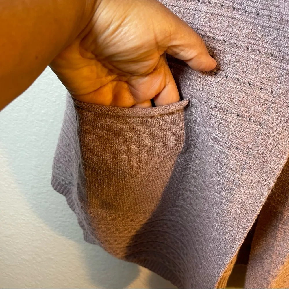 Coco + Carmen hooded open front cardigan SZ:S/M - Image 4