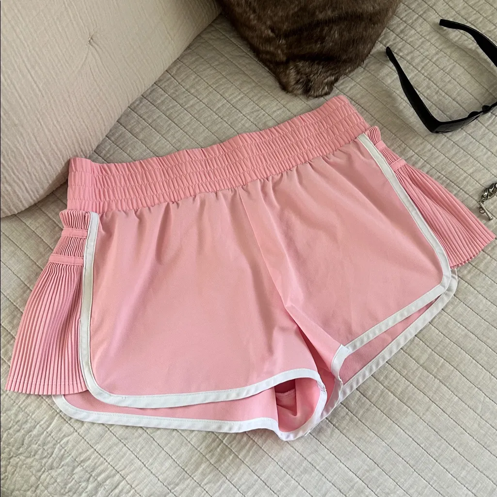 All in motion, target, pink athletic Pickleball, tennis shorts, pink white M - Image 2