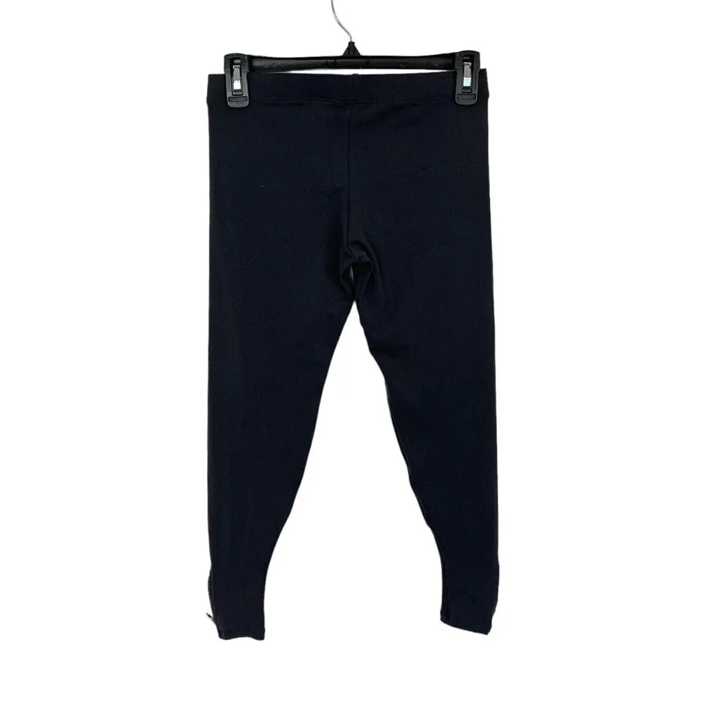 Plan B Gray Capri Leggings Small Lounge Stretch Activewear Casual - Image 3