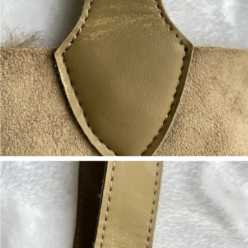 COPY - Dennis Basso Vegetarian Suede Shoulder
Bag Purse. Preloved please see ph… - Image 4