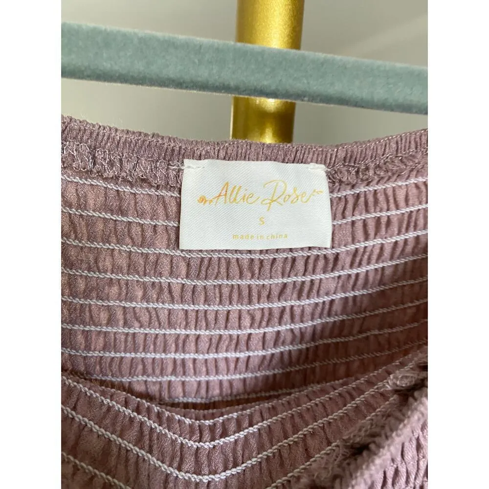 Allie Rose Valentines Day Cottagecore Romantic Feminine Coquette Smocked Blouse - Image 9