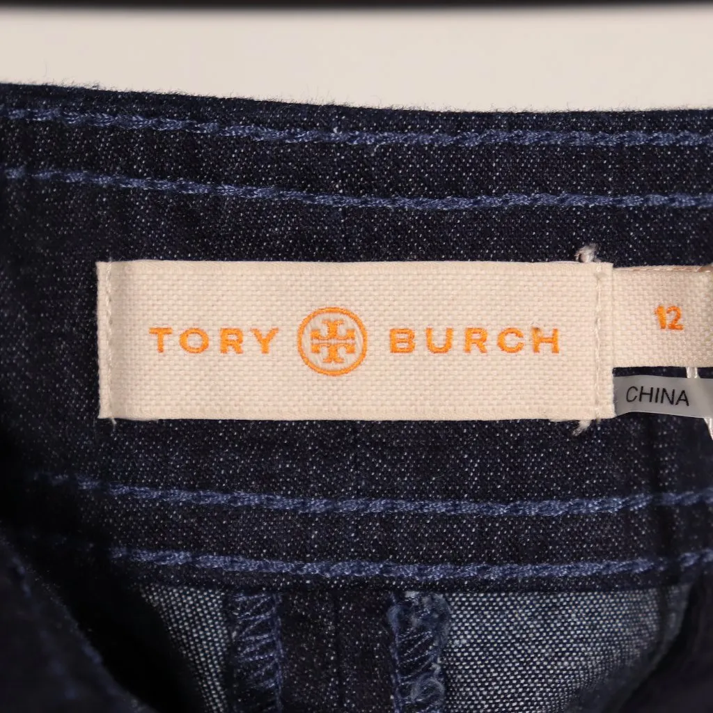 NWT Tory Burch Elise Mini Skirt in Resin Rinse Size 10 - Image 15