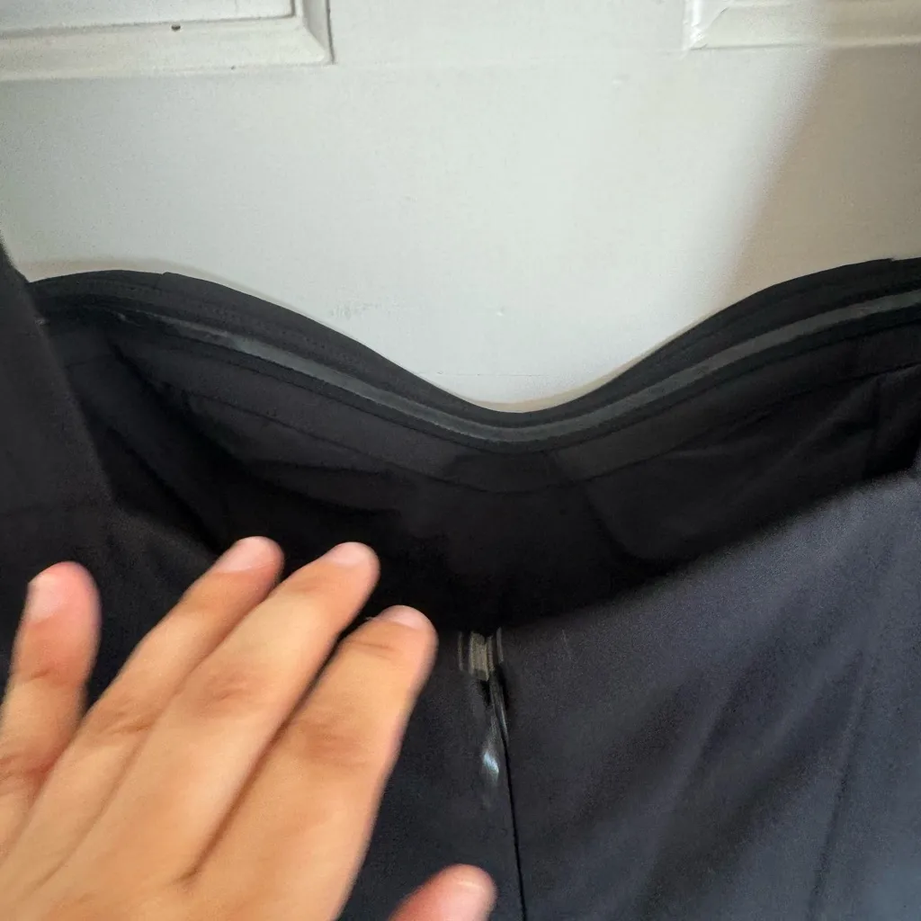 NWT Abercrombie & Fitch black short sleeve midi dress size large petite - Image 8