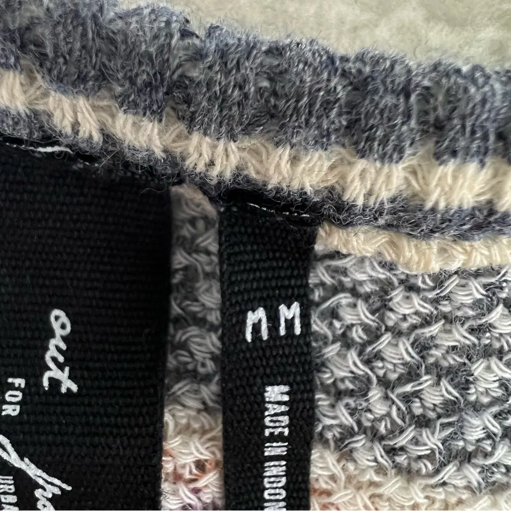 Urban Outfitters Out From Under Striped Knit Henley Top - Image 11