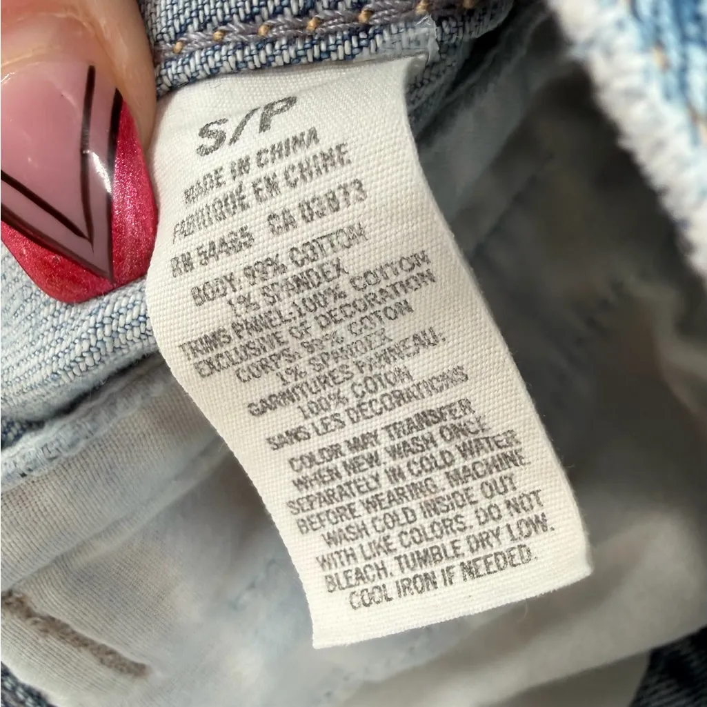 American eagle jean jacket small - Image 4