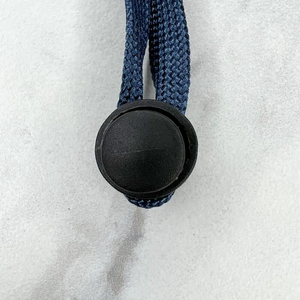 Blue Adjustable Double Clip ID Badge Holder School Work Lanyard Necklace - Image 9