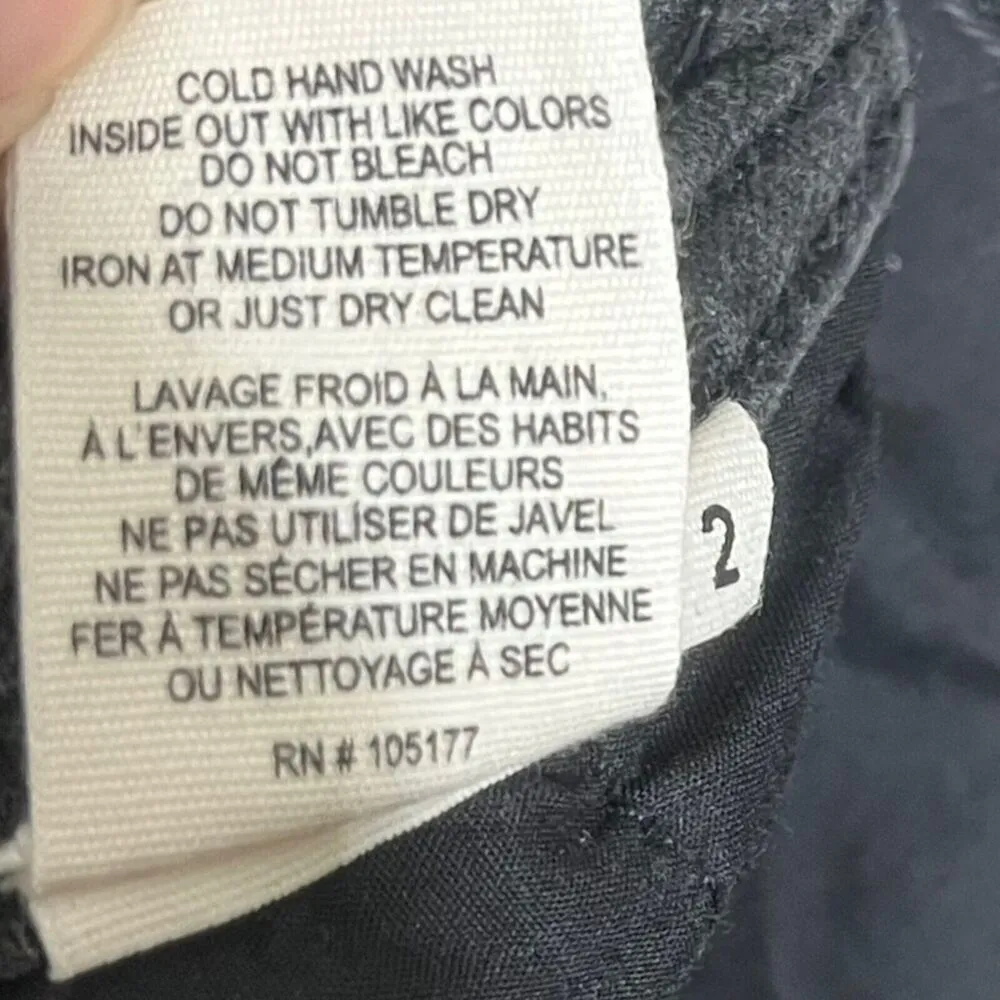 Ulla Johnson Prince Polka Dot Skinny Jeans Gray Women’s Size 2 High Rise Crop - Image 13