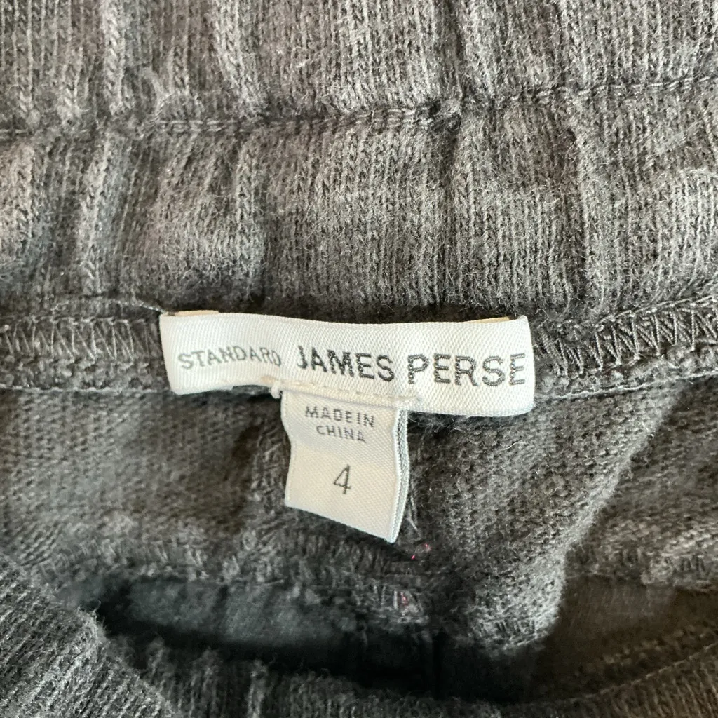 James Perse  Charcoal Jogger Pants - Image 4