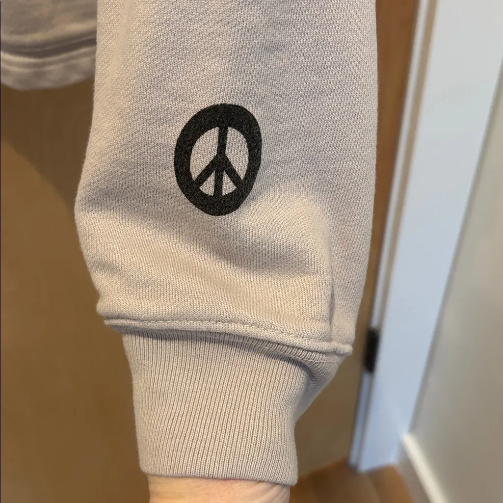 Madhappy Women’s Hoodie Grey Black Universal Sweatshirt Size Small - Image 3