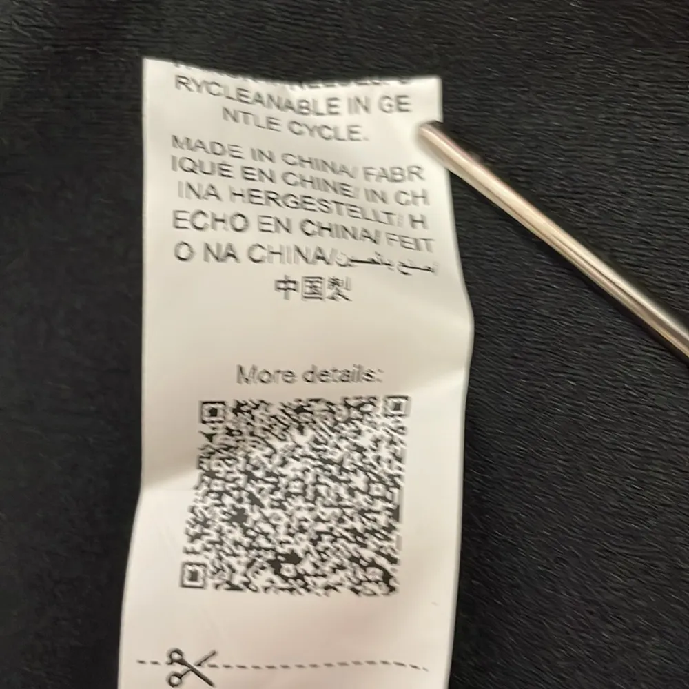 NWT  Black Short Flutter Sleeve Above the Knee Pullover Dress Size Small - Image 13