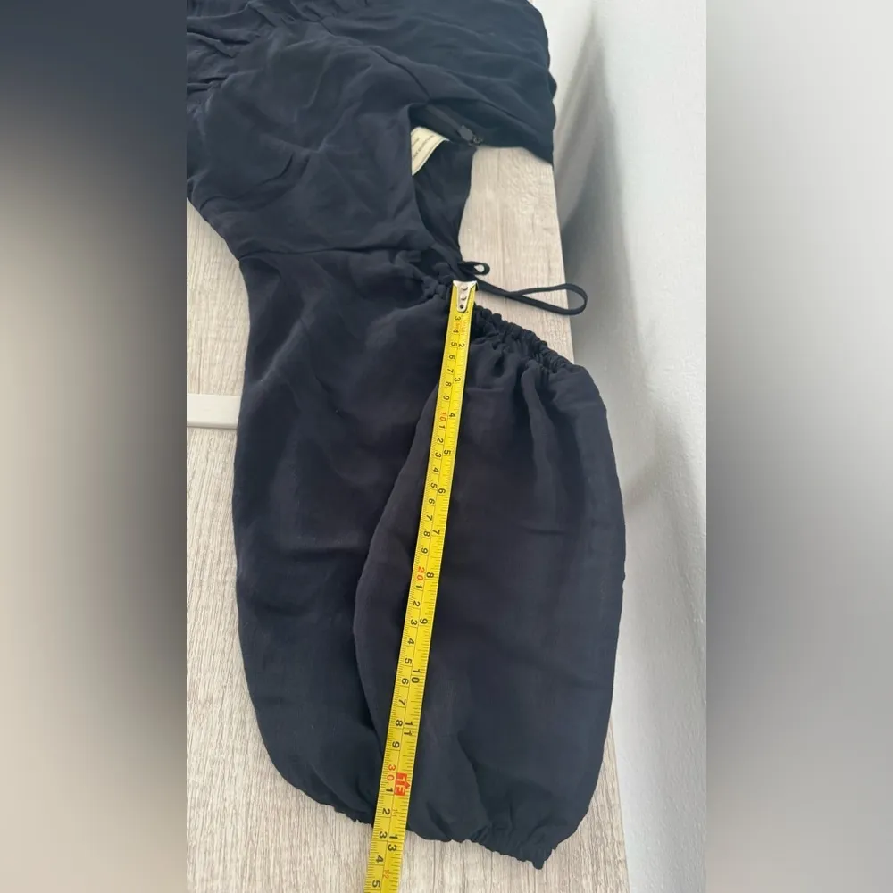 Anthropologie Carina Open-Shoulder Dress Moulinette Soeurs Black Size Small - Image 5