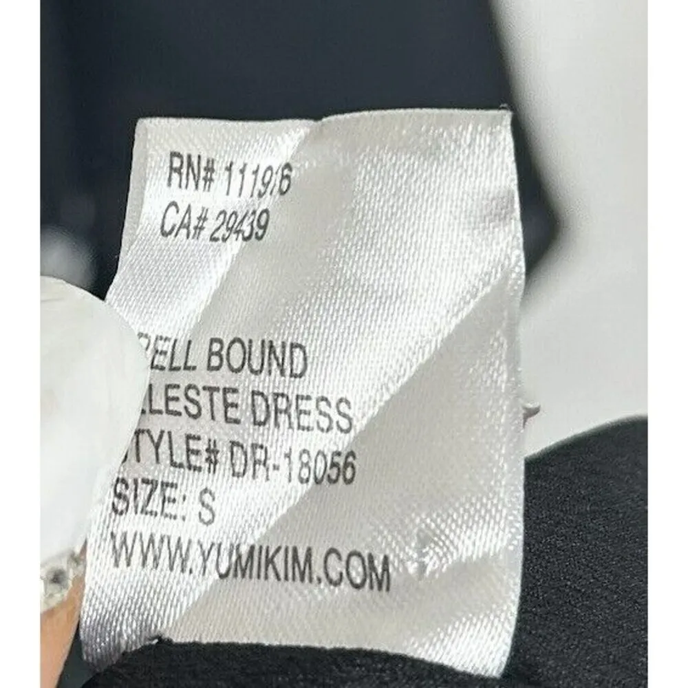 Yumi Kim Size small Celeste Floral Bohemian Flowy Faux Wrap Dress Bell Sleeve - Image 5