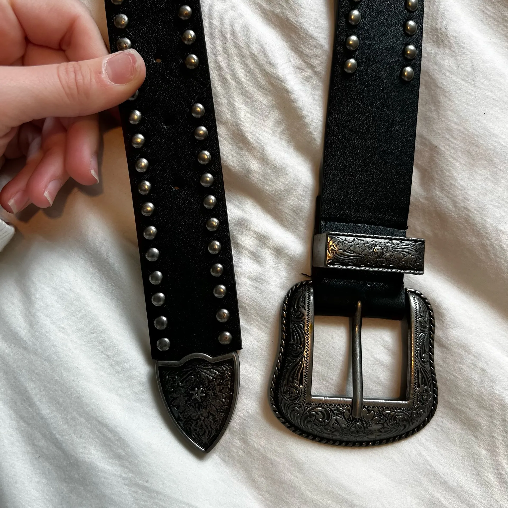 Forever 21 Old Western Faux Leather Belt - Image 3