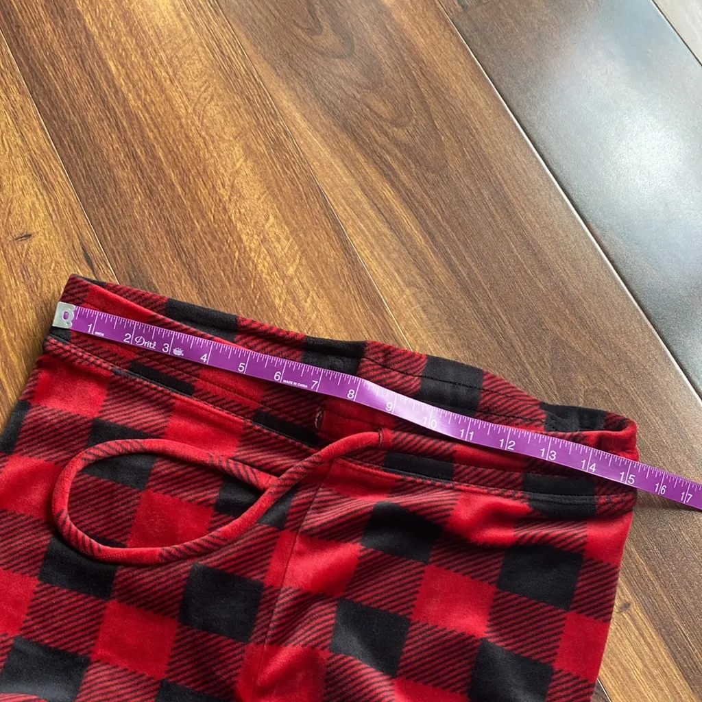4/$20 American Eagle ahh-mazingly Soft Buffalo Plaid Tapered Lounge Pants - Image 6