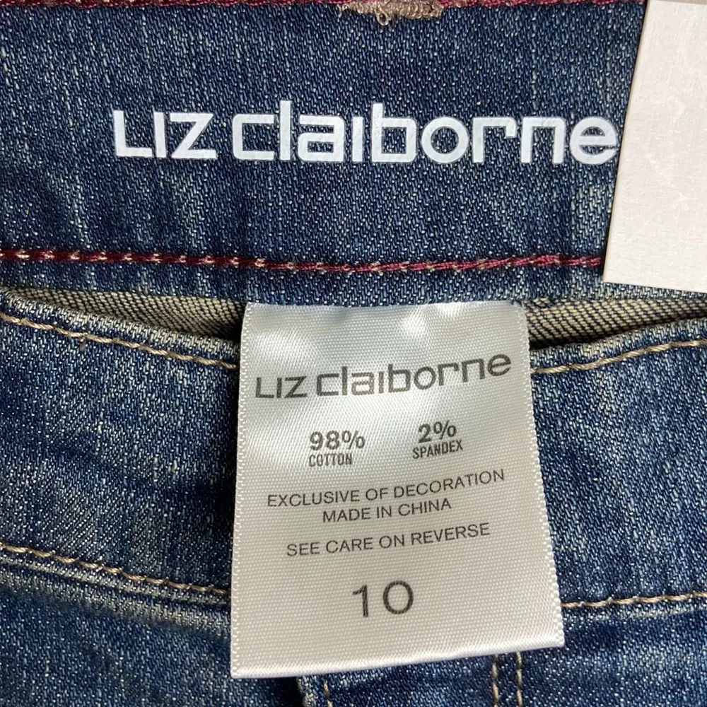 Liz Claiborne Women’s Boyfriend Skinny Denim Jeans Size 10 NWT RN19747 - Image 11