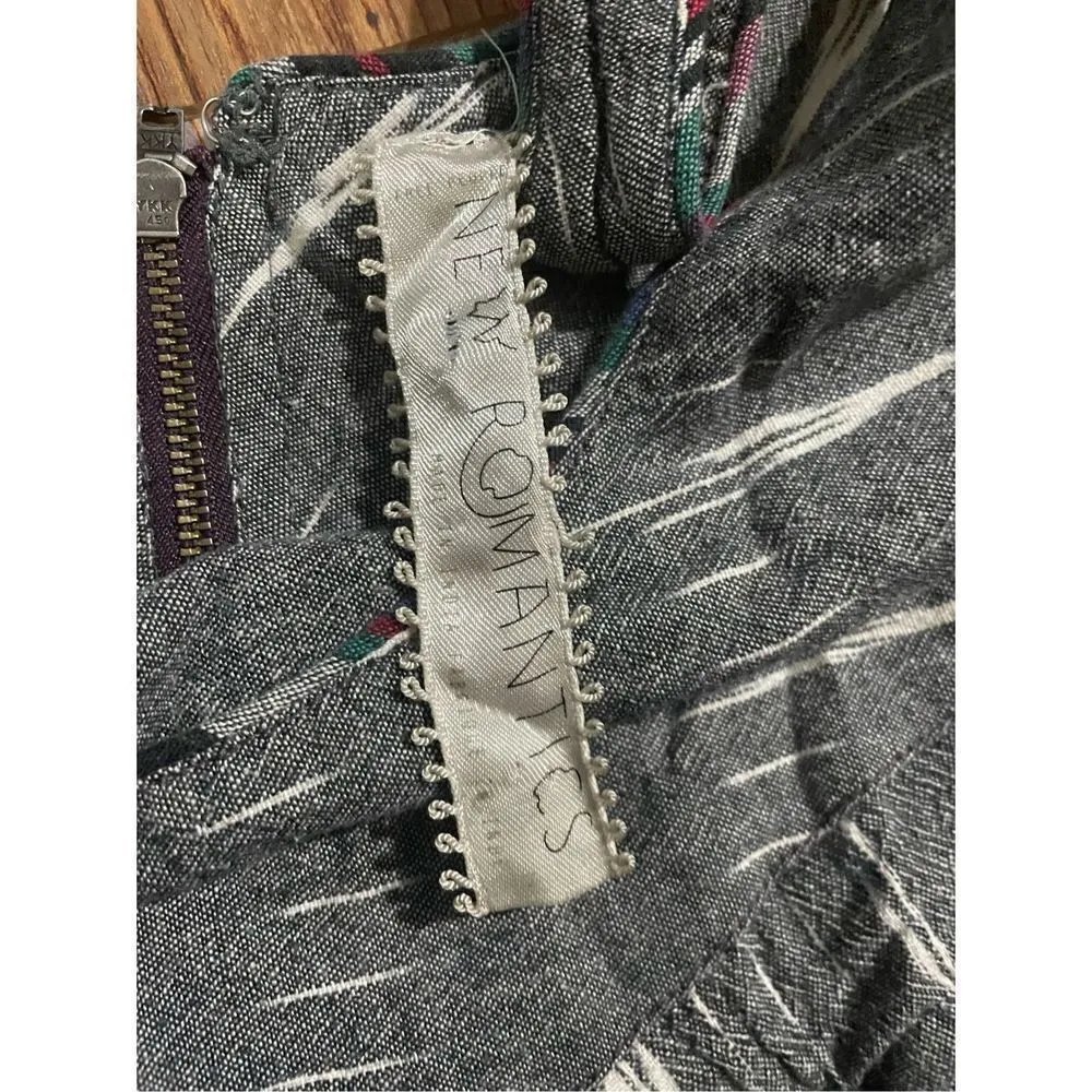 Free People New Romantics WeatherVane Ikat Print Sleeveless Midnight Emb… - Image 6