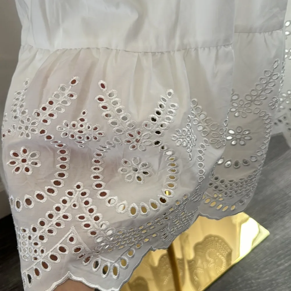 Rails Gia Belted Eyelet Midi Dress, Small, White, $258 - Image 8