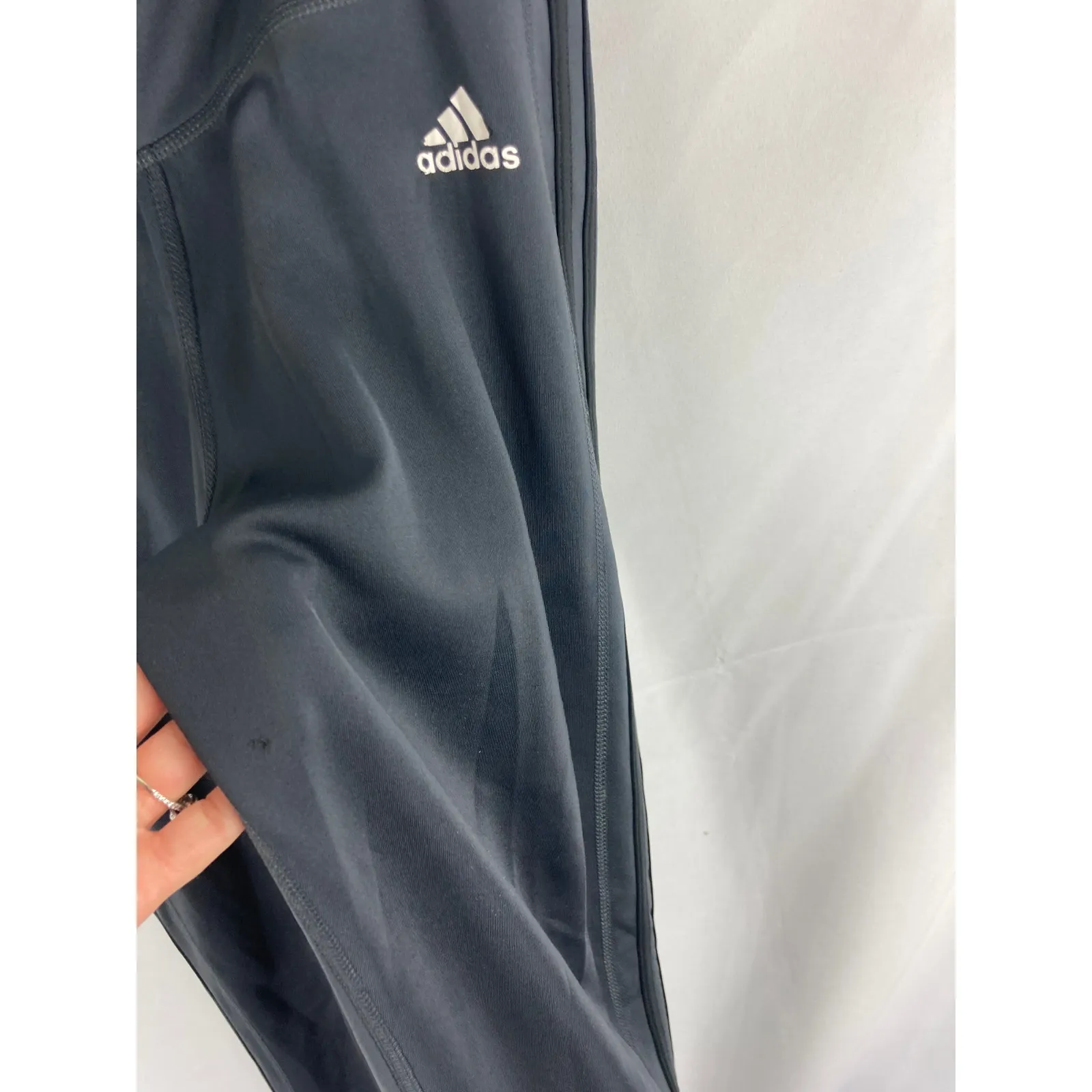 Adidas Climalite Three Stripe Athletic Legging Large - Image 5