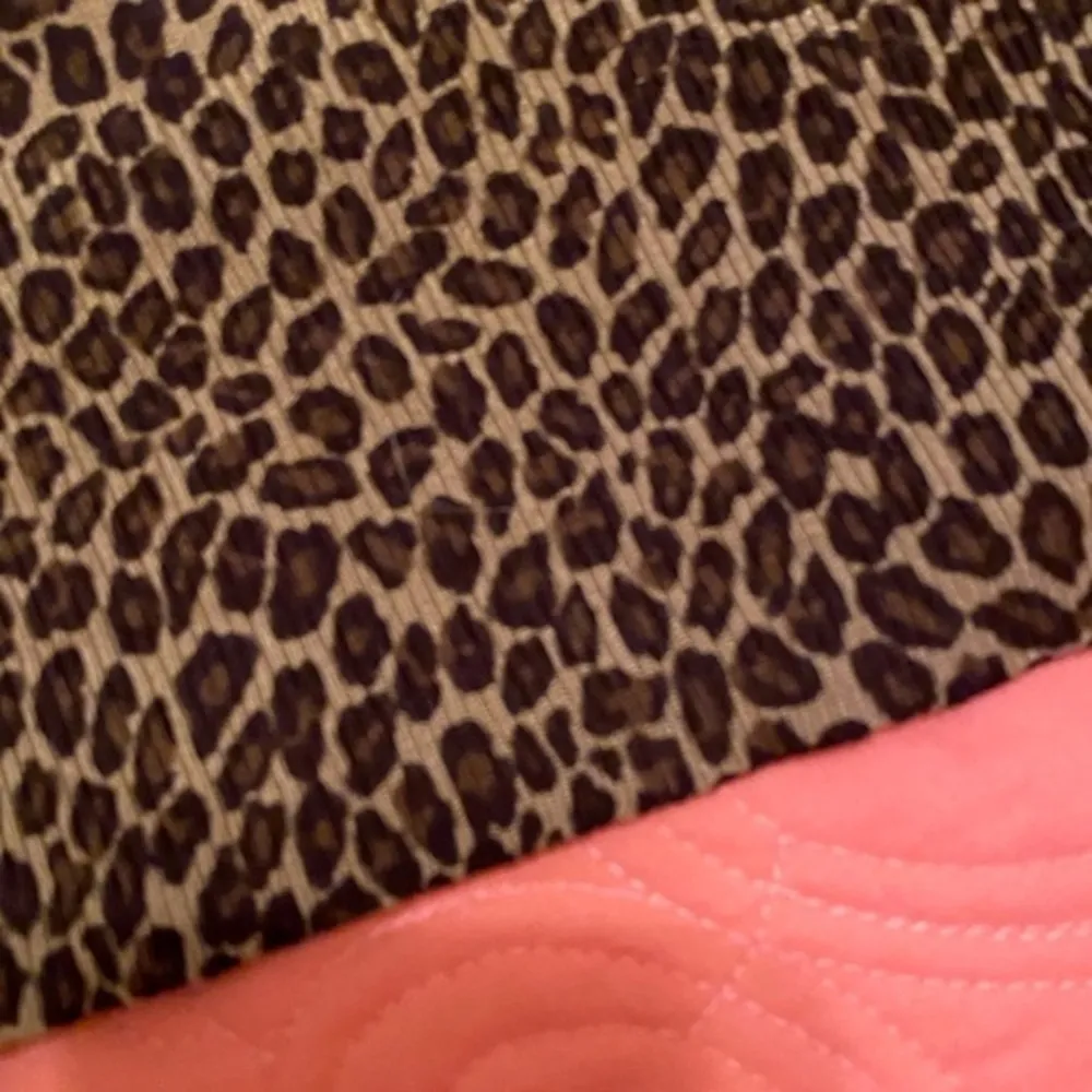 Michael Michael Kors Leopard Print Snap Front Sweater Color: Black/Brown Size: M - Image 6