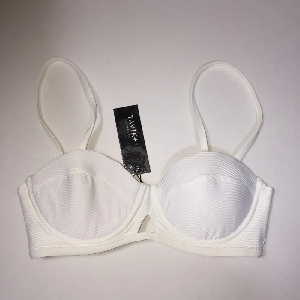 Tavik CORSICA Swim Top Textured Amalfi XS White - Image 2