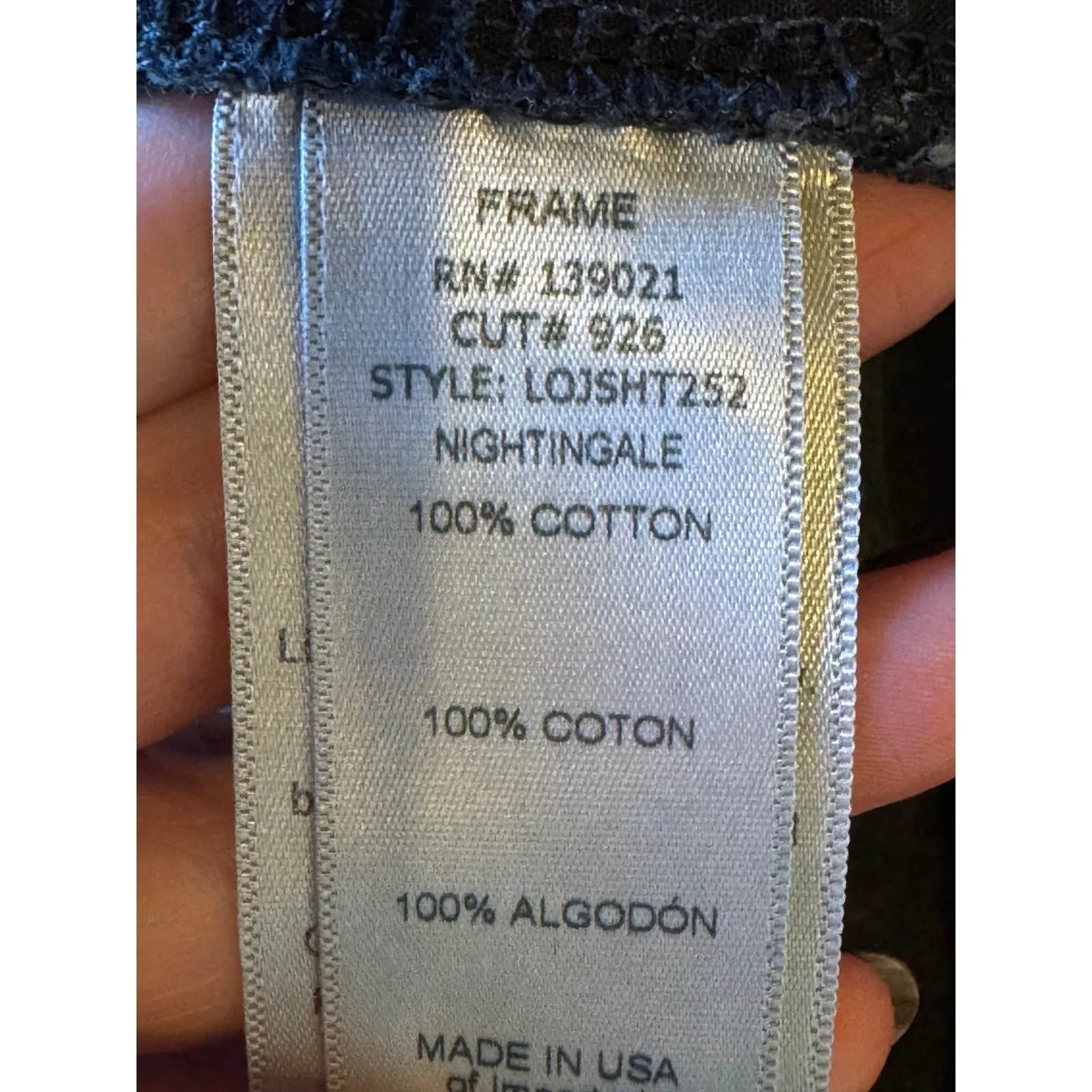 Frame Denim Shorts Women 28 Black Wash Le Original Distressed Fray Hem Jean Punk - Image 8