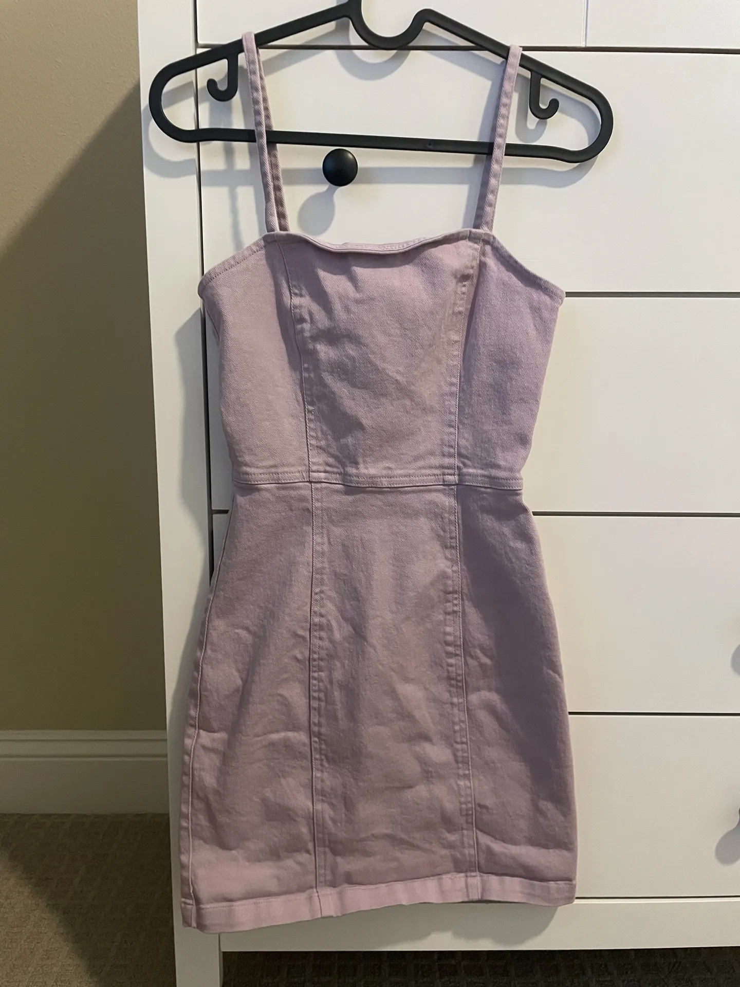 Divided Purple Denim Dress - Image 2