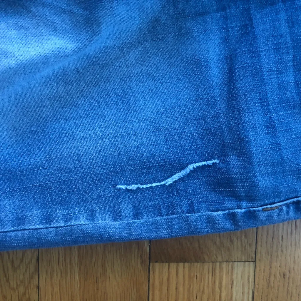 Democracy light wash kick flare Ab solution ankle jeans - Image 3