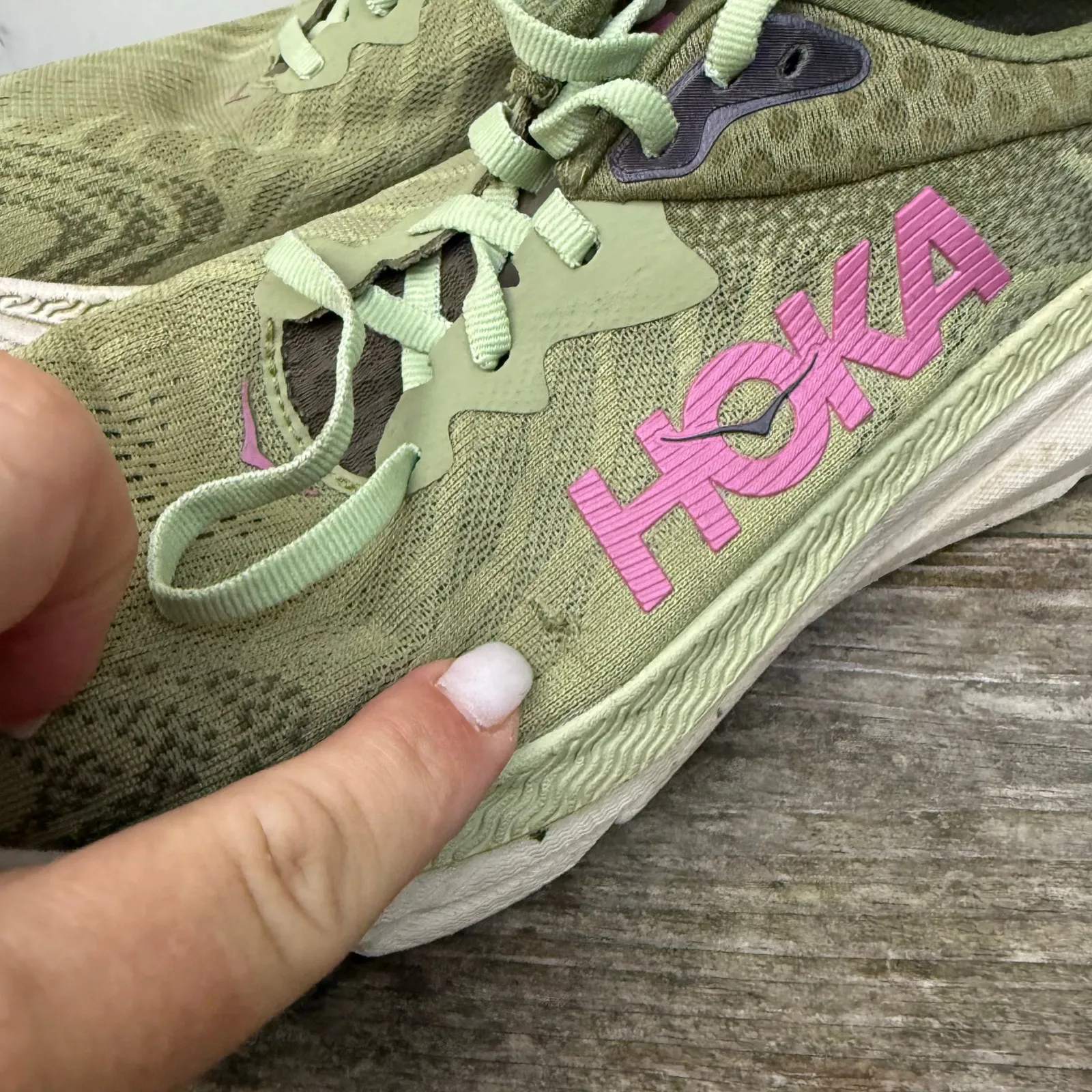 Hoka One One Challenger ATR 7 Wide 7.5D Womens Running Shoes 1134500-FBT - Image 4